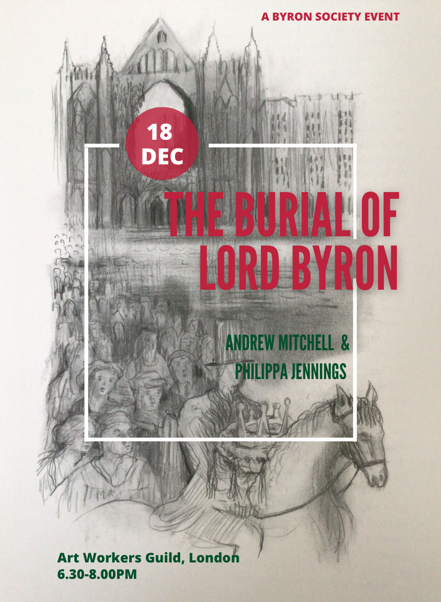 the Burial of Lord Byron