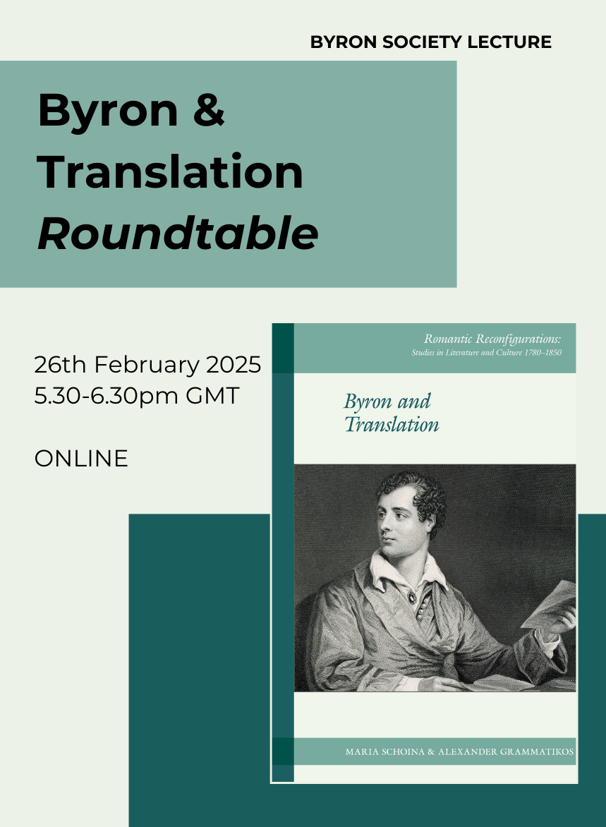 Byron & Translation roundtable